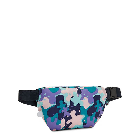 Kipling Fresh Lite Printed Övtáska Zöld | HU 1005UZ